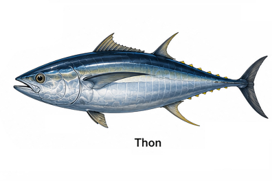 Thon rouge de l'Atlantique (Thunnus thynnus)